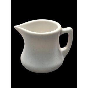 Vintage Melmac Continental Selite Mini Creamer or Syrup Pitcher White 1950s